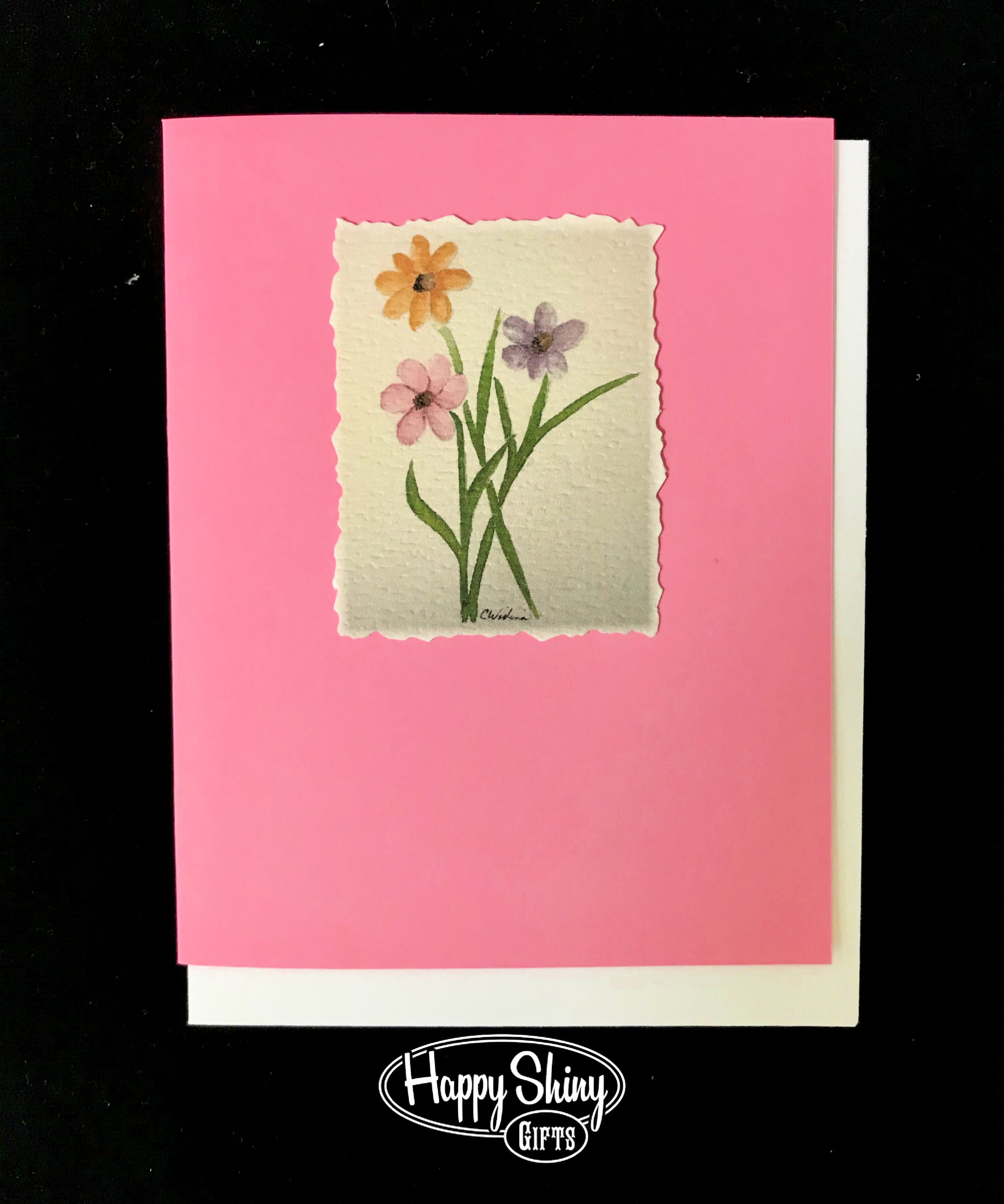 Honey Bee Plantable Note Card Printed on Wildflower Seed Paper